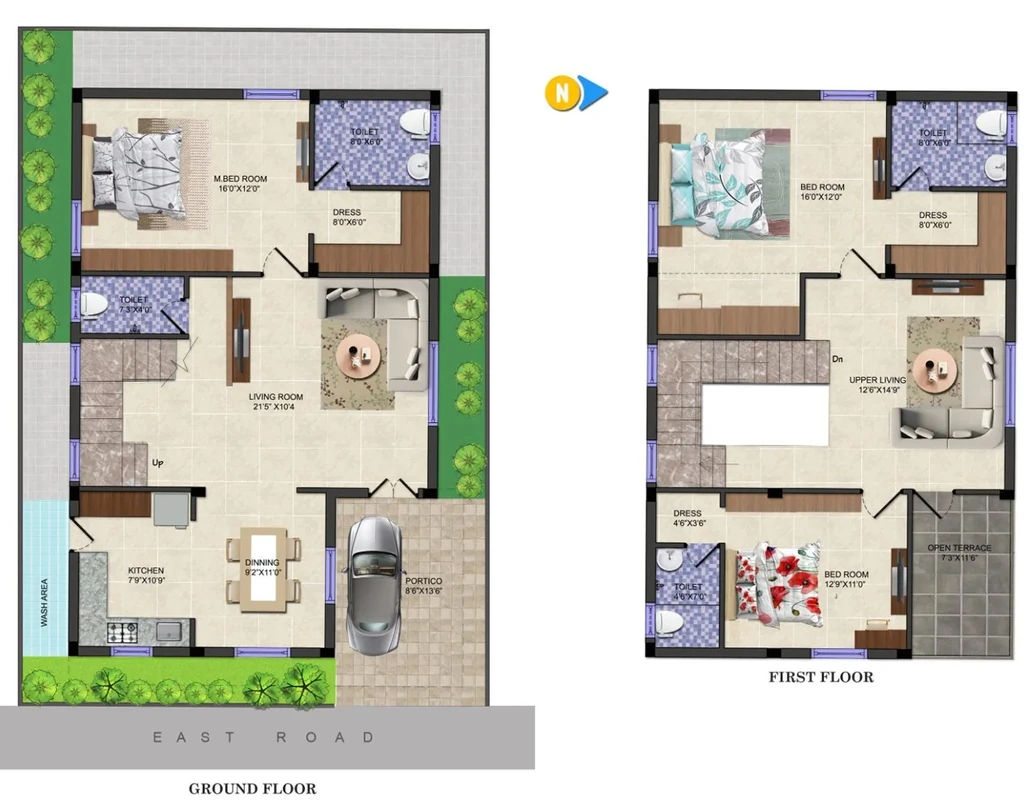 3 BHK House/Villa in Surabhi Signature Villas in Tellapur, Hyderabad - Image 913601