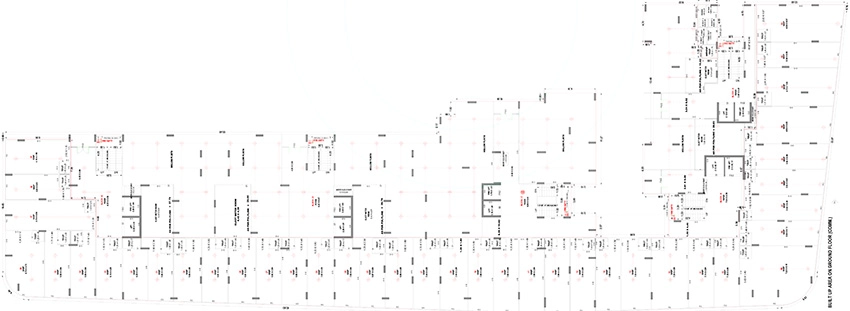 Floor Plan of Commercial Shree Shikshapatri Heaven in Kanbha, Ahmedabad - Image 392864