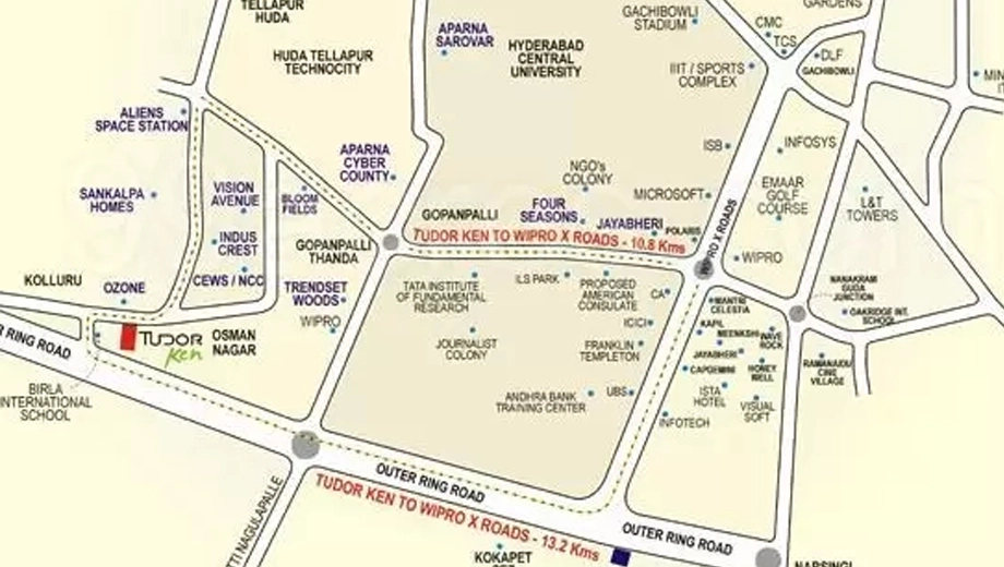 Location of Tudor Ken - Image 393054