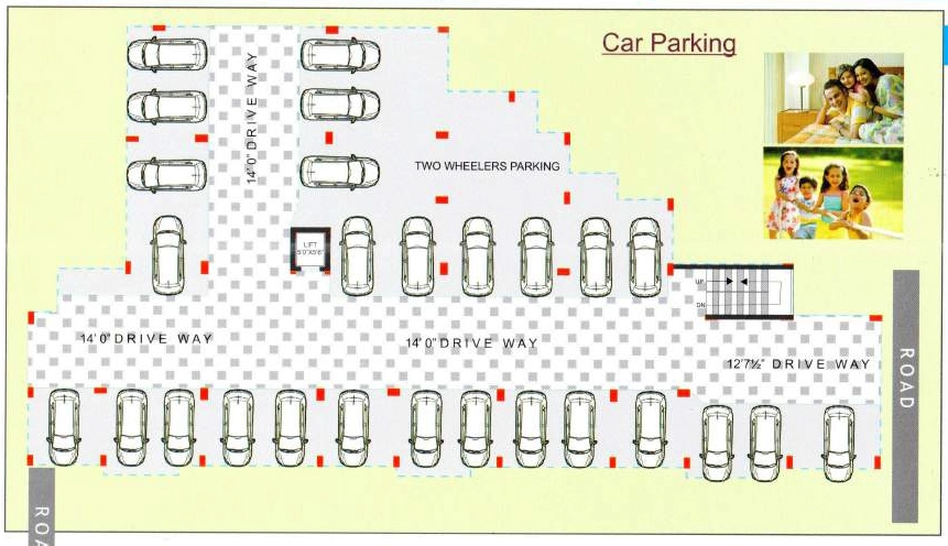 Master Plan of Surya Saketh Classic in Nizampet, Hyderabad - Image 393113