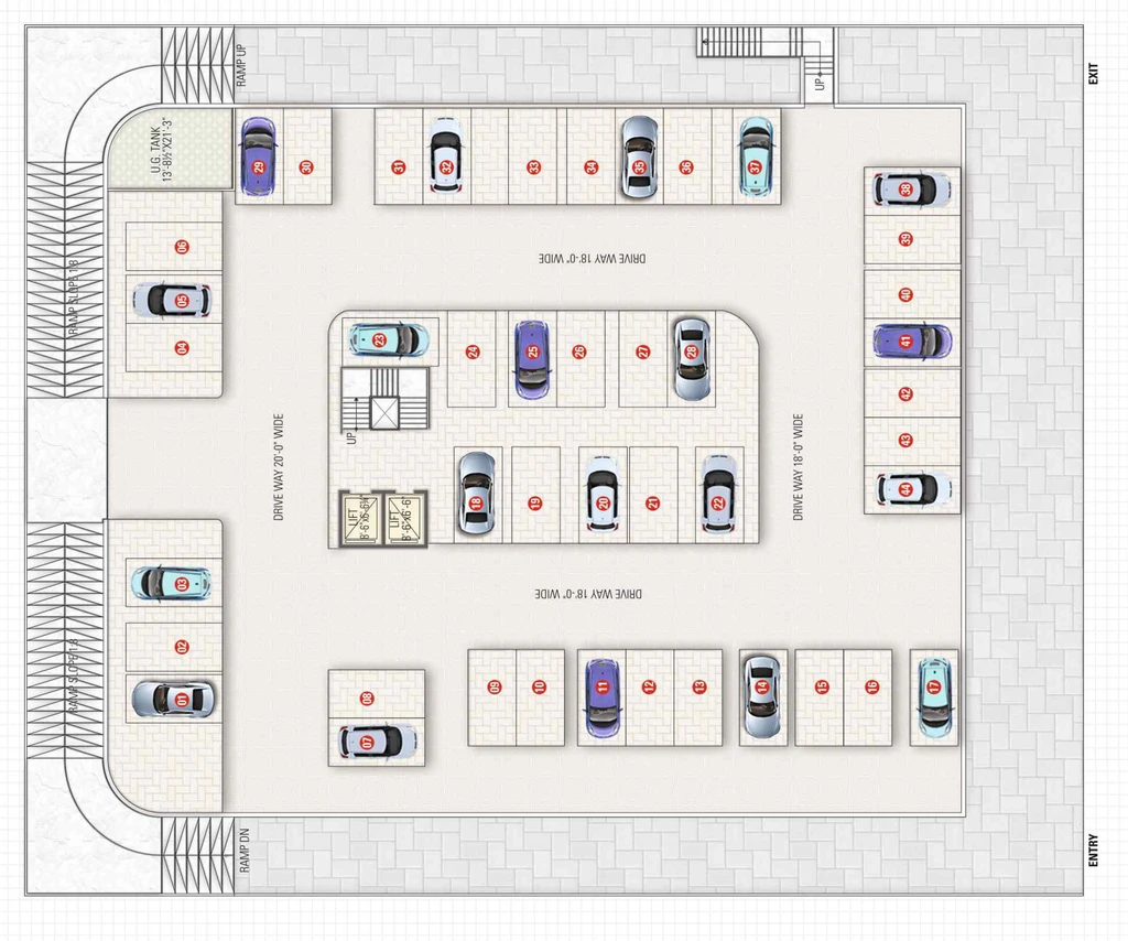 Master Plan of Prime Enclave in Lalarpura, Jaipur - Image 392896