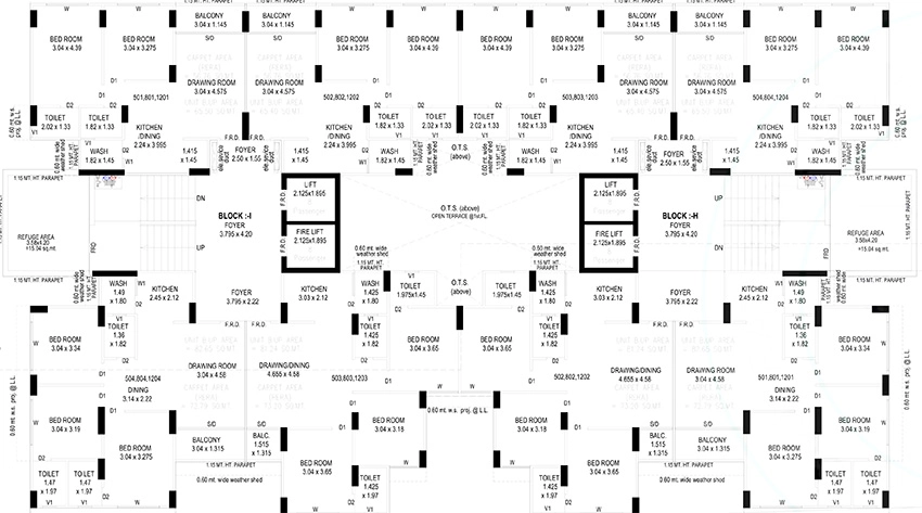 Floor Plan of Shivshakti Shivalay Samruddhi in Nava Naroda, Ahmedabad - Image 392913