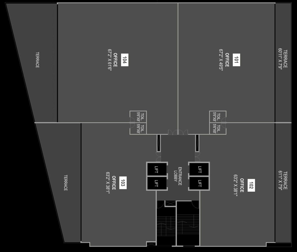 Floor Plan of Pyramid Axis in Baner, Pune - Image 392944