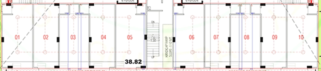 Floor Plan of Commercial Shree Aditi Sapphire in Jagatpur, Ahmedabad - Image 392966