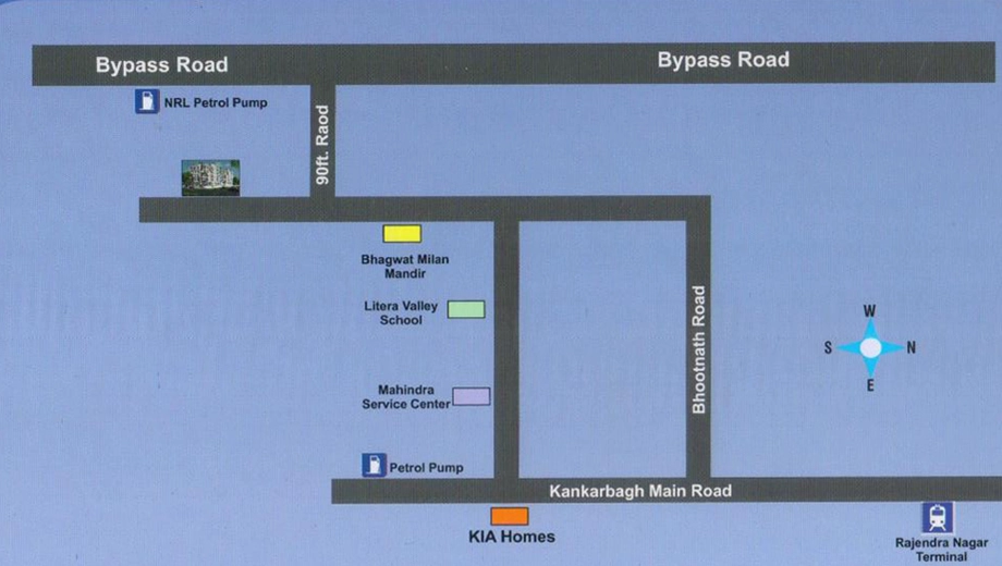 Location of Rudra Dulari Complex - Image 392975