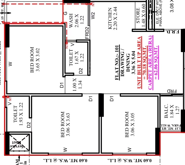 3 BHK Flat in The 7 Vincitore in Vatva, Ahmedabad - Image 913572