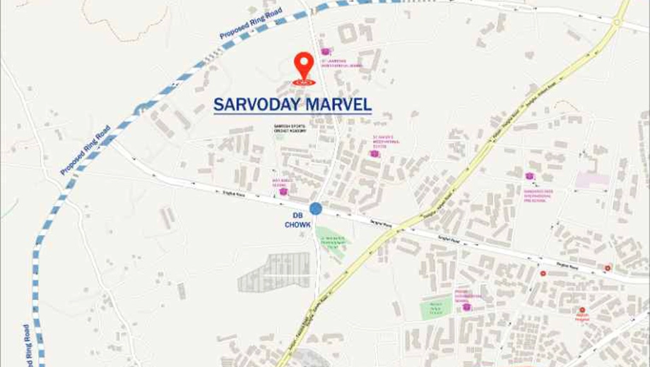 Location of Happy Sarvoday Marvel - Image 393007