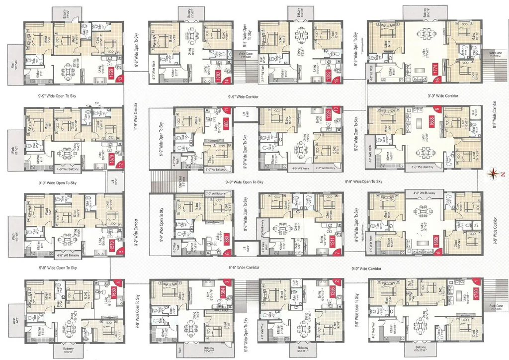 Master Plan of Confident Jackies RK Square in Medipally, Hyderabad - Image 393249