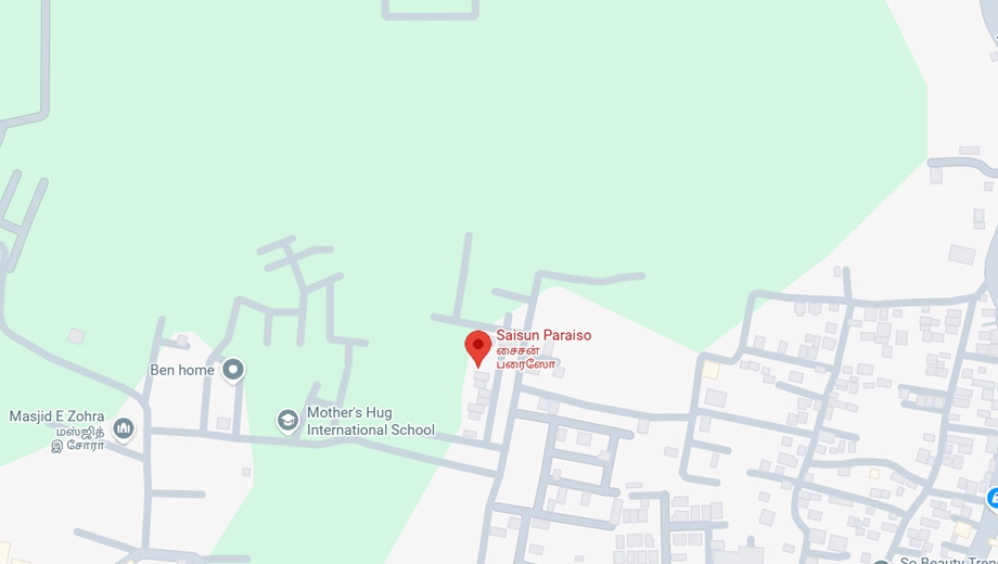 Location of Right Angle Sai Sun Paraiso in Siruseri, Chennai - Image 393209