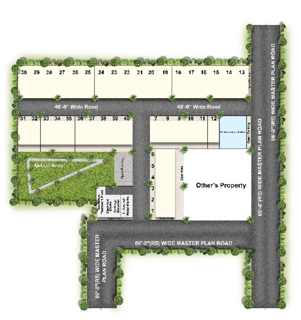 Master Plan of Alaknanda Tower in Mohali, Chandigarh - Image 393222