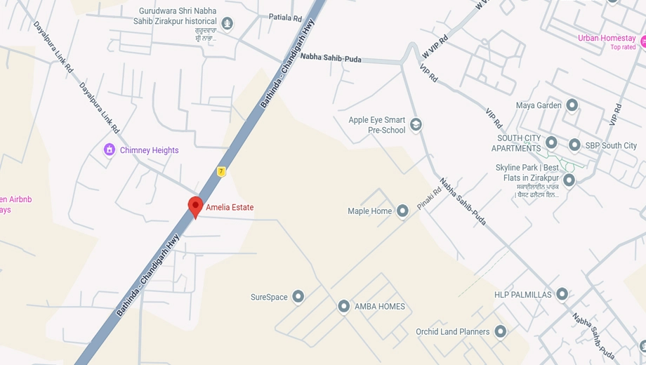 Location of Motia Amelia Estate - Image 393284