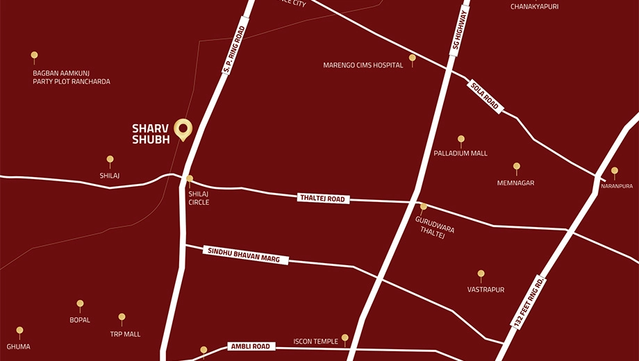 Location of Commercial Shreeji Sharv Shubh - Image 393298