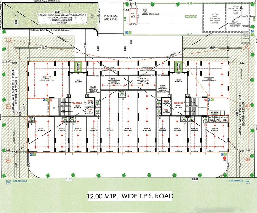 Master Plan of Commercial Shreeji Sharv Shubh in Shilaj, Ahmedabad - Image 393299