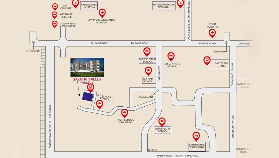 Location of Maa Gayatri Valley Phase 1 - Image 393345