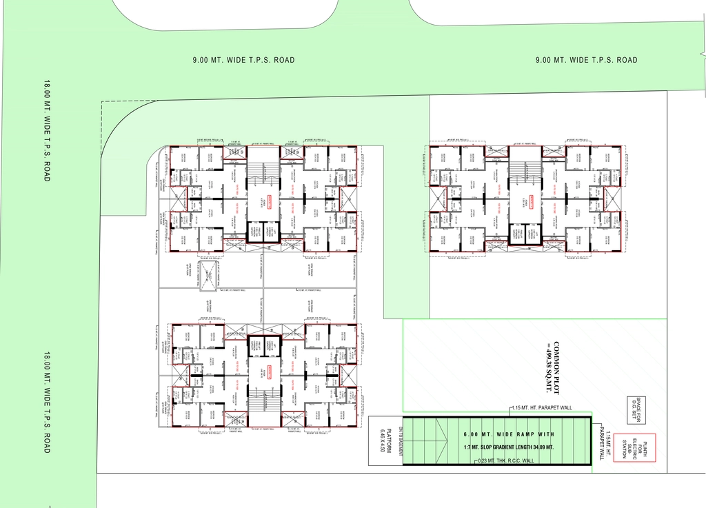 Master Plan of Shubhshree Radhika Skyview in Narolgam, Ahmedabad - Image 393346