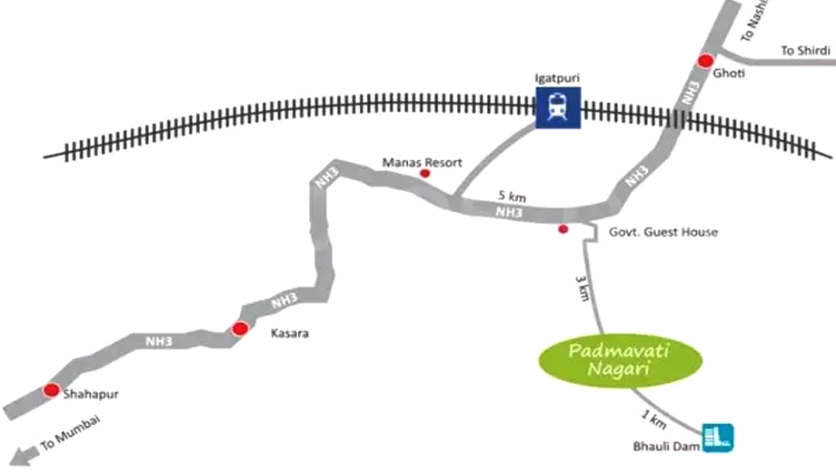 Location of S D Bhalerao Padmavati Nagari - Image 393554