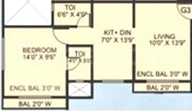 2 BHK Flat in Samriddhi Mascot in Igatpuri, Nashik - Image 913792