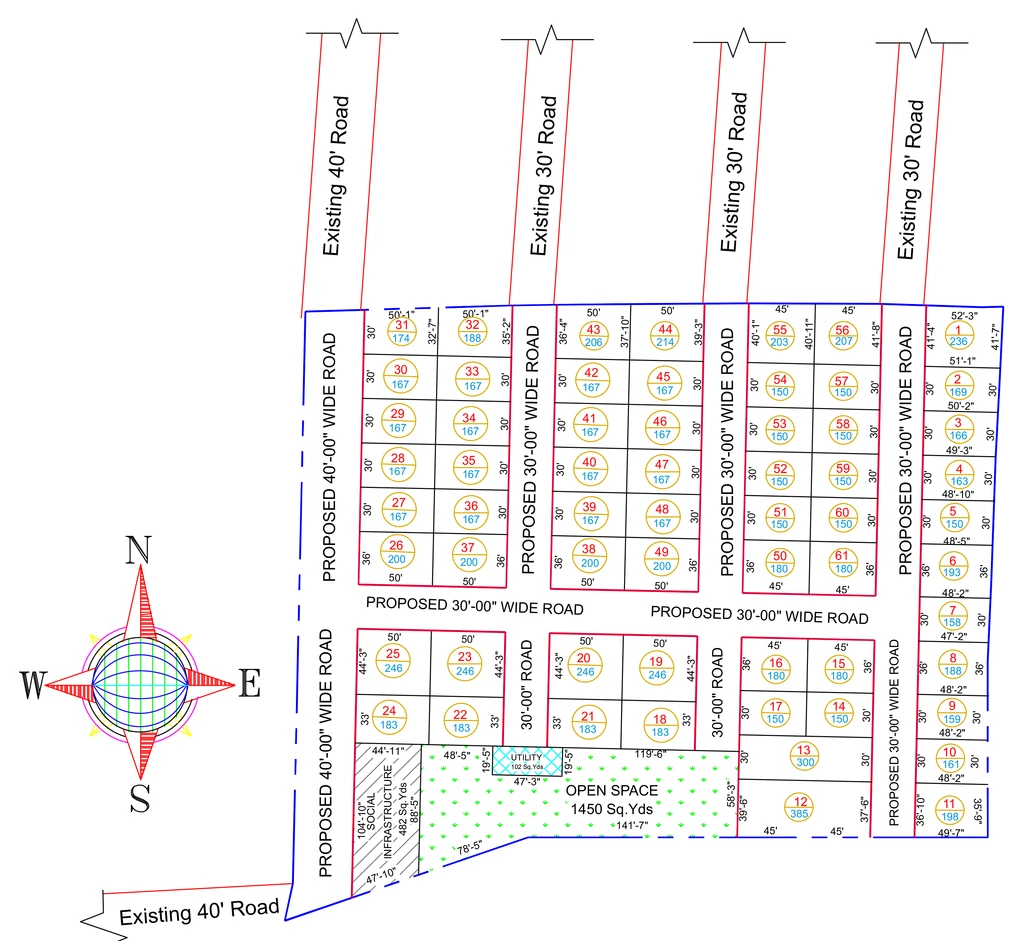 Master Plan of Keystone SBR Meadows in Patancheru, Hyderabad - Image 393537