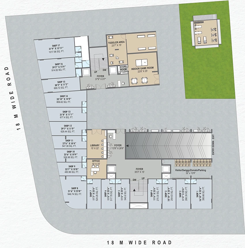 Master Plan of Shyam 95 in Hathijan, Ahmedabad - Image 393388