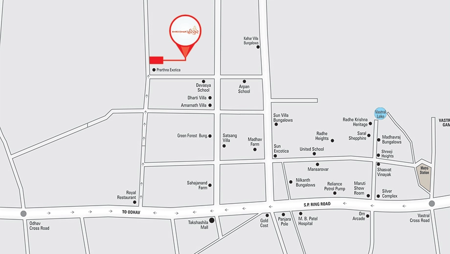 Location of Commercial Shreedhar Parisar - Image 393824