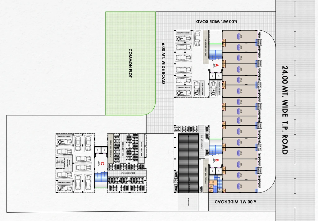 Master Plan of Commercial Shreedhar Parisar in Vastral, Ahmedabad - Image 393826