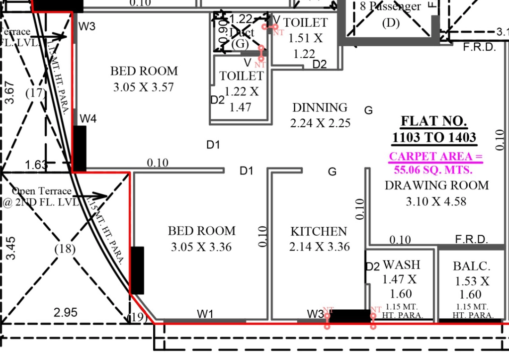 2 BHK Flat in Signore Sommet in Ramol, Ahmedabad - Image 913750