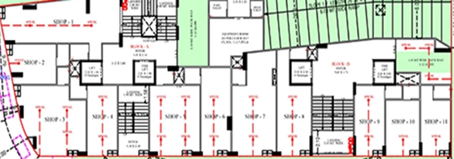 Floor Plan of Commercial Samarpan Signore Sommet in Odhav, Ahmedabad - Image 393458