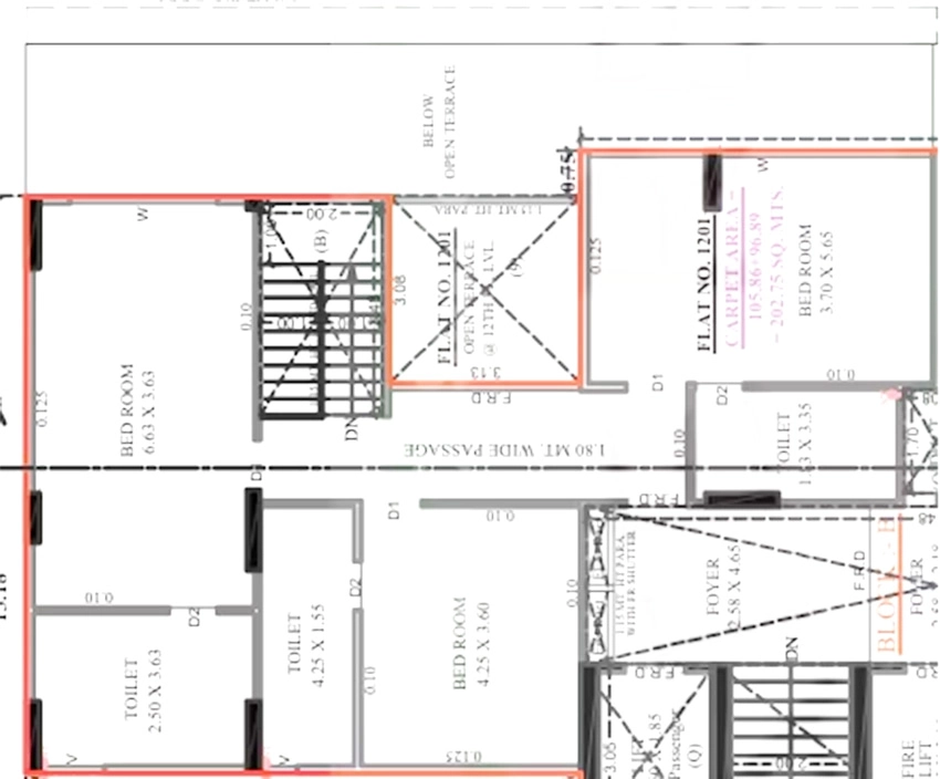 2 BHK Flat in Skymac Soryn Ora in Jodhpur Village, Ahmedabad - Image 913766