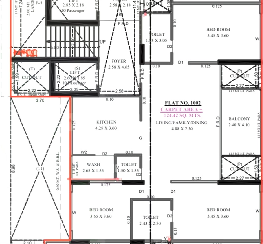3 BHK Flat in Skymac Soryn Ora in Jodhpur Village, Ahmedabad - Image 913768