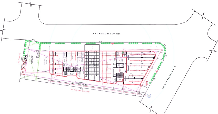 Master Plan of Commercial Skymac Soryn Ora in Jodhpur Village, Ahmedabad - Image 393482