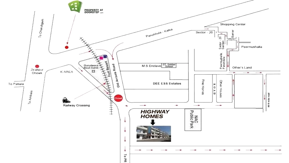 Location of Sky Highway Homes - Image 393505