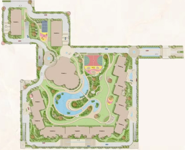 Master Plan of KS ONE-O-8 in Zirakpur, Chandigarh - Image 393591