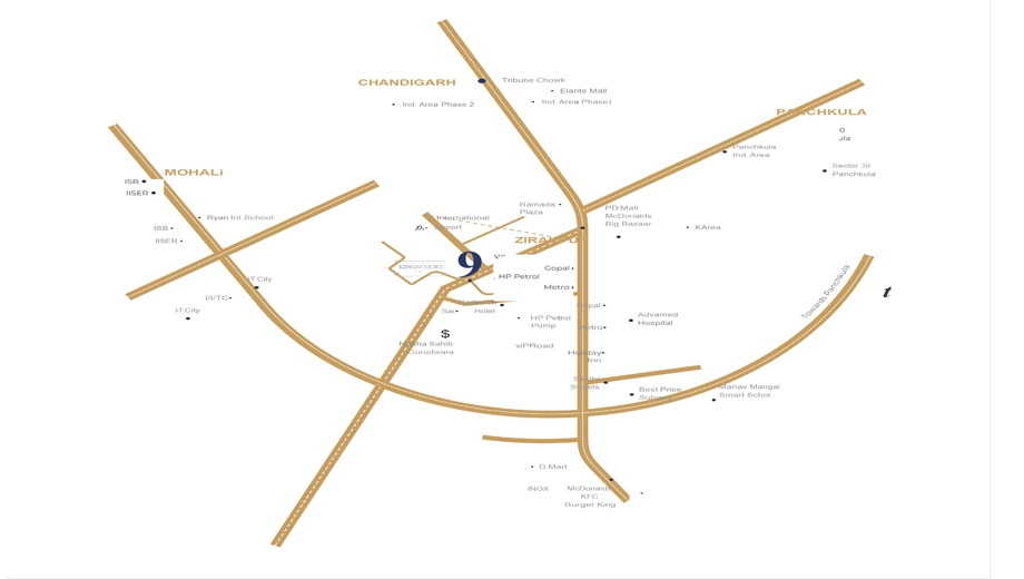 Location of Metro Kings Court - Image 393601