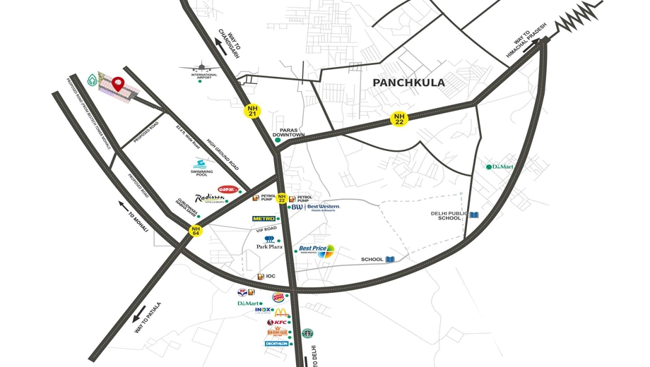 Location of Prakrit Townhouses - Image 393643