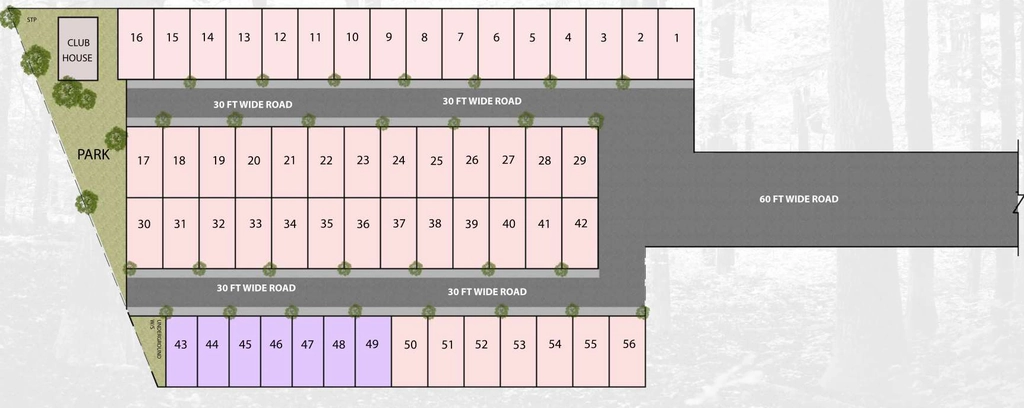 Master Plan of Prakrit Townhouses in Zirakpur, Chandigarh - Image 393644