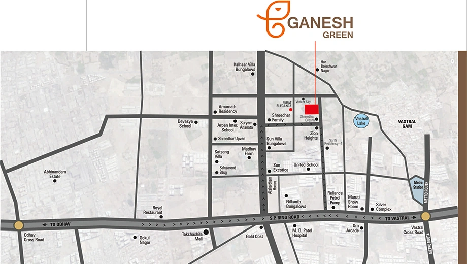 Location of Ramdev Ganesh Green - Image 393853