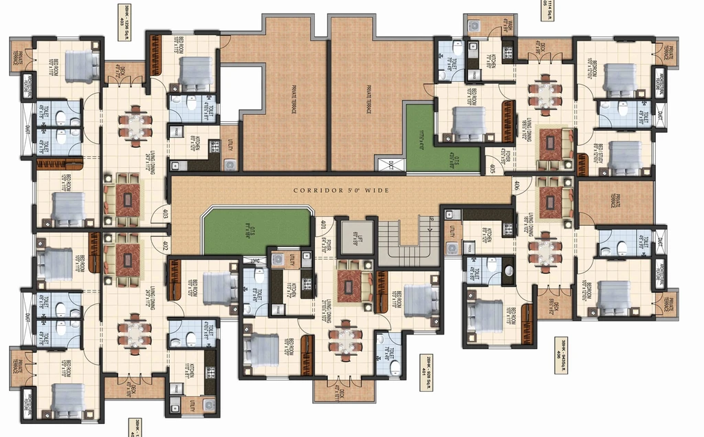 Master Plan of Green Aalam in Perungudi, Chennai - Image 393668