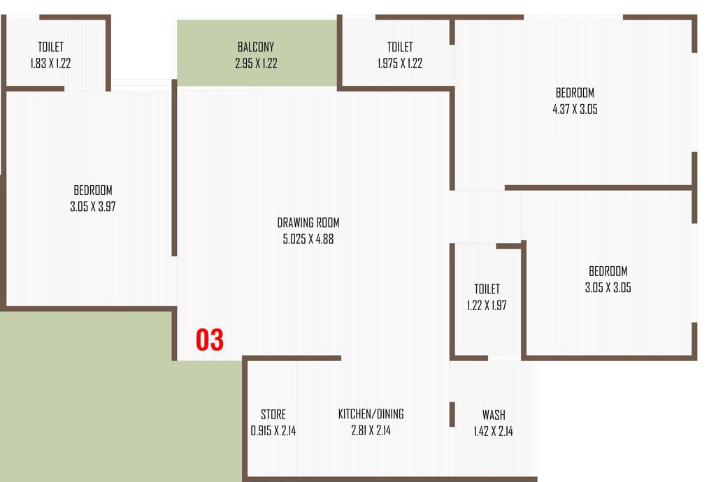 3 BHK Flat in Keshav Shashwat Aura in Vastral, Ahmedabad - Image 913906