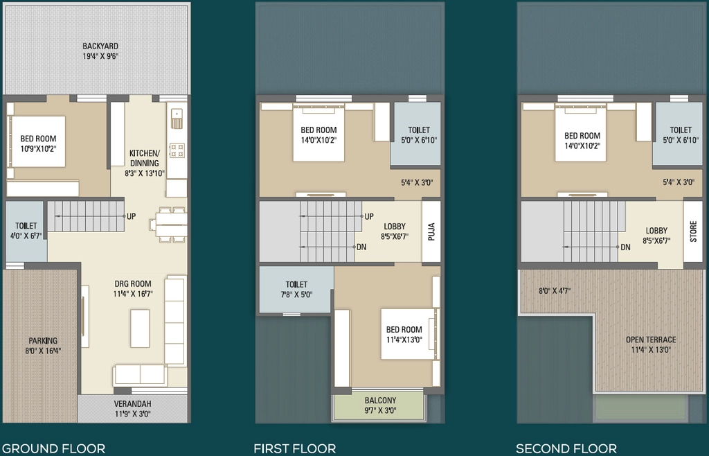 4 BHK House/Villa in Sunrise Villa in Singarwa, Ahmedabad - Image 913992