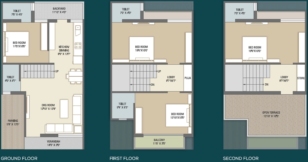 4 BHK House/Villa in Sunrise Villa in Singarwa, Ahmedabad - Image 913993
