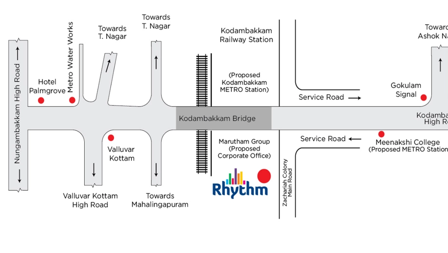 Location of Marutham Rhythm in Kodambakkam, Chennai - Image 393790