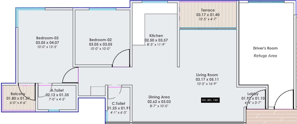 2 BHK Flat in Sentosa Era in Moshi, Pune - Image 913950