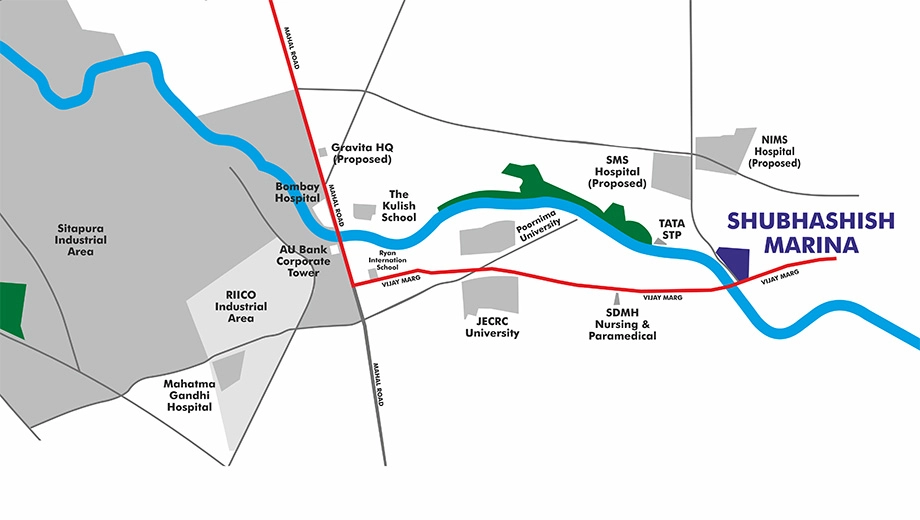 Location of Shubhashish Marina - Image 393947