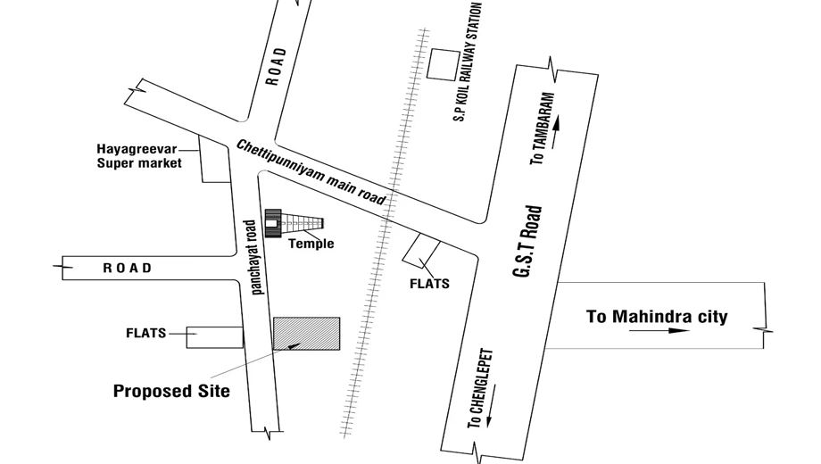 Location of Marutham Hillside in Mahindra World City, Chennai - Image 393884