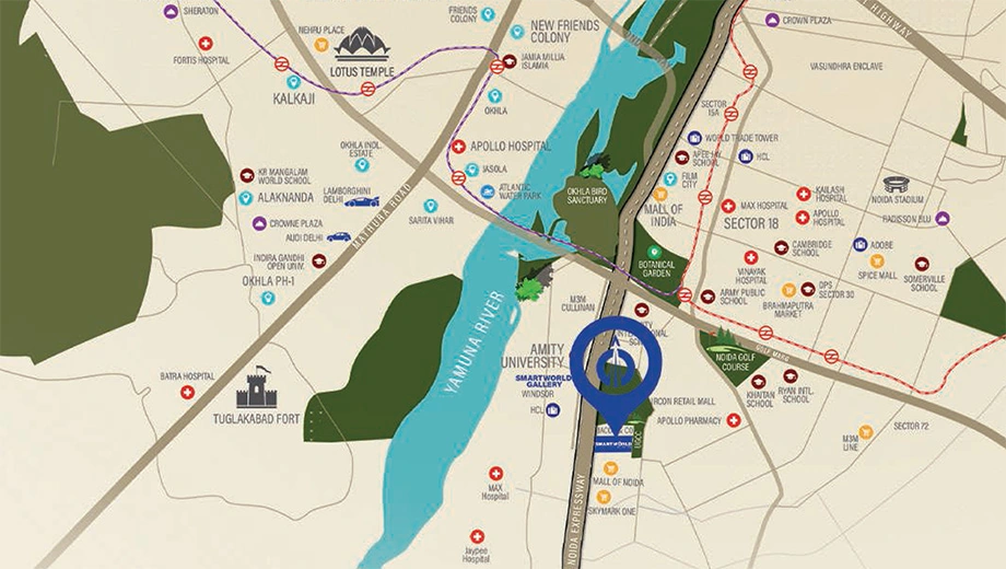Location of Smartworld Residences - Image 393971