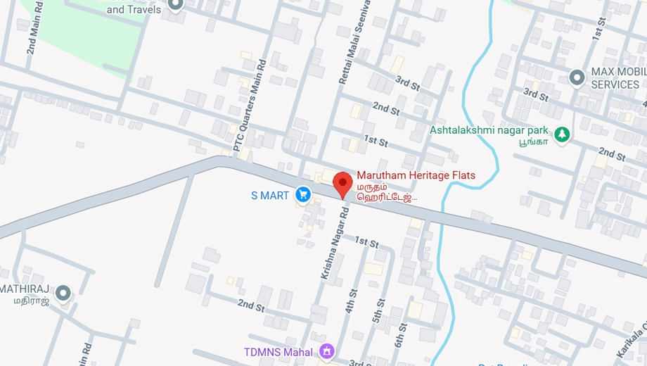 Location of Marutham Heritage in Perungalathur, Chennai - Image 393894