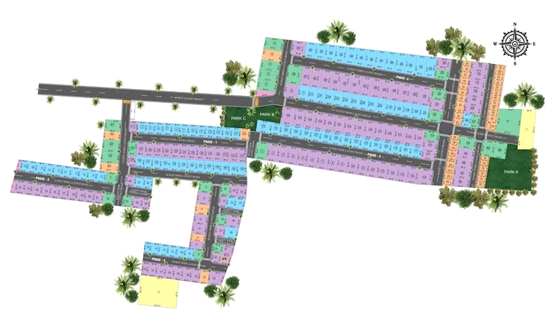 Master Plan of Adissia One World in Kalapatti, Coimbatore - Image 393981