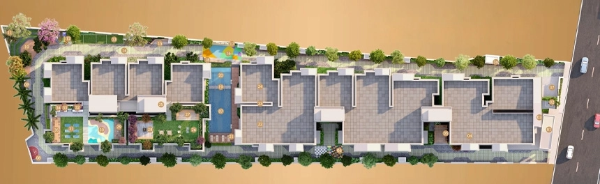 Master Plan of Mythri Sankalp DKM in Hallehalli, Bangalore - Image 394789