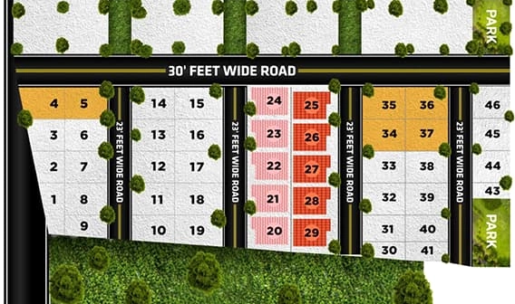 Master Plan of Premier Havisha Villas in Kalapatti, Coimbatore - Image 394032