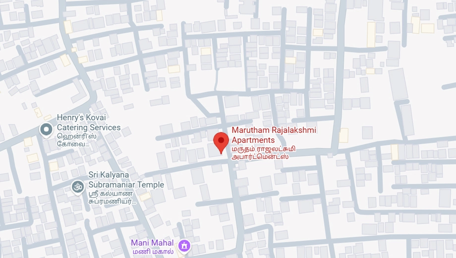 Location of Marutham Rajalakshmi - Image 394090